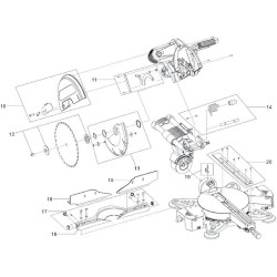 Ricambi Metabo per Troncatrice Slider KGS 305 - 0103050000 10