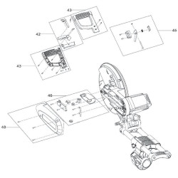 Ricambi Metabo per Smerigliatrici Angolari L 3709-L10-10-LE 9-10