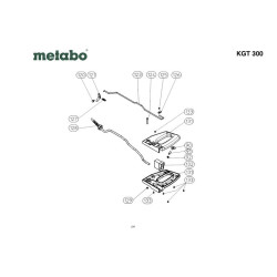 Metabo Spare Parts for Mitre Saw KGT 300