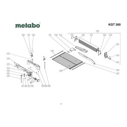 Metabo Spare Parts for Mitre Saw KGT 300