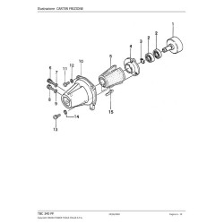 Tanaka Spare Parts for Engine Brush Cutter TBC 340 PF