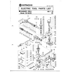 Ricambi Hitachi per Smerigliatrici Angolari
