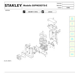Ricambi Stanley per Idropulitrice SXPW25DTS-E