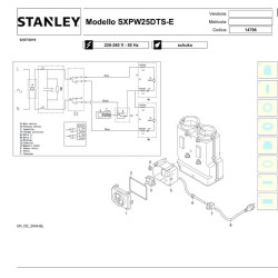 Stanley Spare Parts for Pressure Washer SXPW25DTS-E