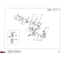 Ricambi Originali Lavor per Idropulitrice Washer 19 80680001-1