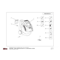 Lavor Original Parts for Pressure Cleaner MISSOURI - 8.619.0601