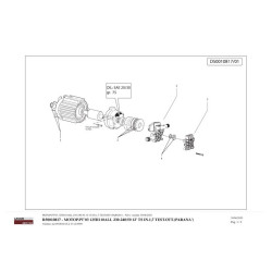 Lavor Original Parts for Pressure Cleaner MISSOURI - 8.619.0601