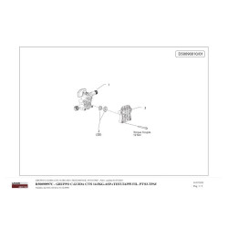 Lavor Original Parts for Pressure Cleaner PLANET 160 - 81100015C