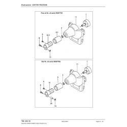 Tanaka Spare Parts for Brush Cutter TBC 265 IS