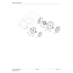 Alpina Spare Parts for Lawnmower BL 460 SB (2016)