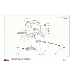 Lavor Original Parts for Pressure Cleaner LKX 40 - 8.611.0002-1