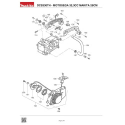 Ricambi Makita per Motosega DCS330TH