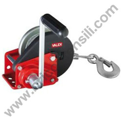 Vericello Manuale con Freno Autoatico Fune e Gancio Valex