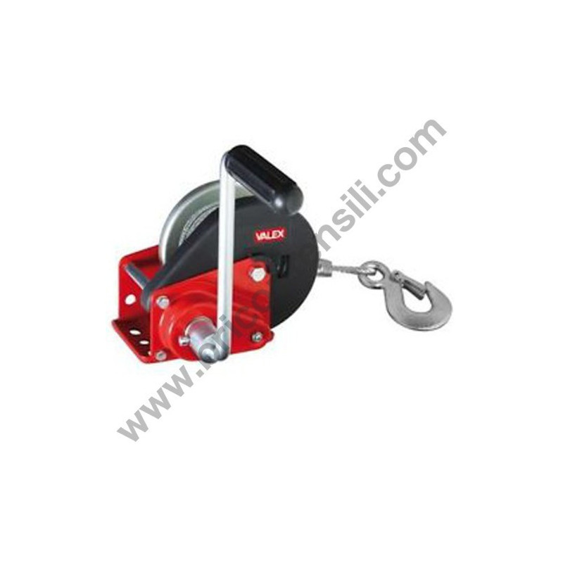 Vericello Manuale con Freno Autoatico Fune e Gancio Valex