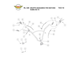Meccanica Benassi Spare Parts for Hoe-Tiller RL 328 Special