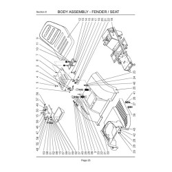 Ama Spare Parts for Lawn Tractor SG 155/102 – 13901