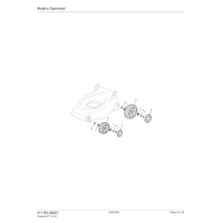 Mountfield Spare Parts for Lawnmower 511 PD (2007)