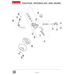 Dolmar Spare Parts for Petrol Chainsaw PS3410TH/30