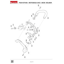 Dolmar Spare Parts for Petrol Chainsaw PS3410TH/30