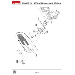 Dolmar Spare Parts for Petrol Chainsaw PS3410TH/30