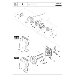 Ricambi Dolmar per Decespugliatore MS-250