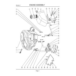 Ricambi Ama per Trattorino SG-200-102H – 13895