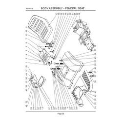 Ama Spare Parts for Lawn Tractor SG-200-102H – 13895