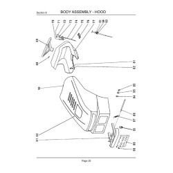 Ricambi Ama per Trattorino SG-200-102H – 13895