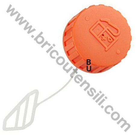 Tappo Serbatoio (Arancio) per Tosasiepi Tanaka THT 210