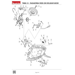 Dolmar Spare Parts for Lawn Tractor TM85.13