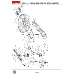 Dolmar Spare Parts for Lawn Tractor TM85.13