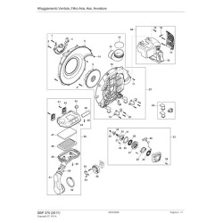 Stiga Parts for Leaf Blower SBP 375 (2017) - 255175102/S17