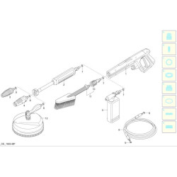 Ricambi Black&Decker per Idropulitrice BXPW 1600 PE