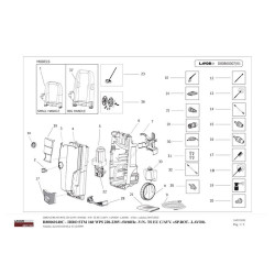 Lavor Original Parts for Pressure Cleaner STM 160 WPS
