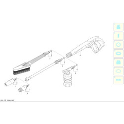Annovi & Reverberi Parts for Pressure Washer AR 420 - 12355