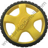 Kit 296 Black Wheel for Cleaner Lavor SUPERWASH 160