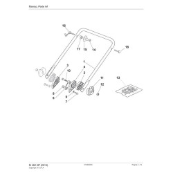 Ricambi Mountfield per Rasaerba a Scoppio M 462 HP