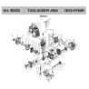 Ricambi Ama per Tagliasiepi a Scoppio NG3 HT60R - 90525