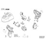 Bosch Spare Parts for Cordless Drill Driver GSR 10,8 V-LI