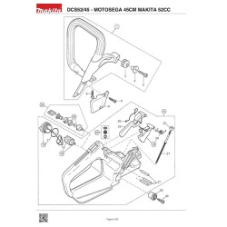 Ricambi Makita per Motosega DCS52/45