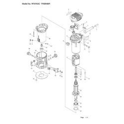 Ricambi Makita per Rifilatore RT0700C