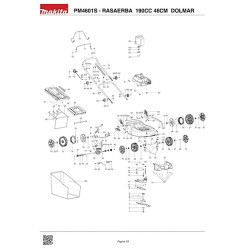 Dolmar Spare Parts for Lawn Mower PM4601S