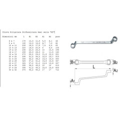 Double Ring Spanners Professional Axel series "MT"