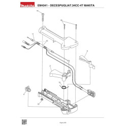 Ricambi Makita per Decespugliatore EM4341