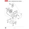 Makita Spare Parts for Brusch Cutter EM4341