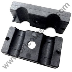 Coppia Morsetti Ferma Aste di Arresto per Troncatrice Compa 2300-2301