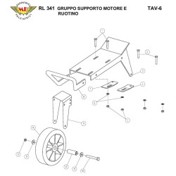Meccanica Benassi Spare Parts for Motorhoe RL 341 10-2012