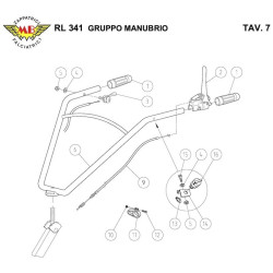 Meccanica Benassi Spare Parts for Motorhoe RL 341 10-2012