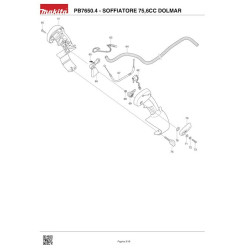 Ricambi Dolmar per Soffiatore 75,6CC PB7650.4