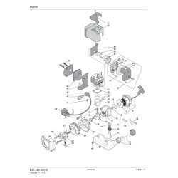 Alpina Spare Parts for Brushcutter BJC 325 (2010)